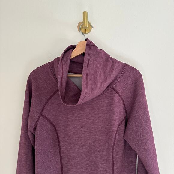 Stonewear Baha Cowl Neck Long Sleeve Pullover Top Purple L - Picture 3 of 6